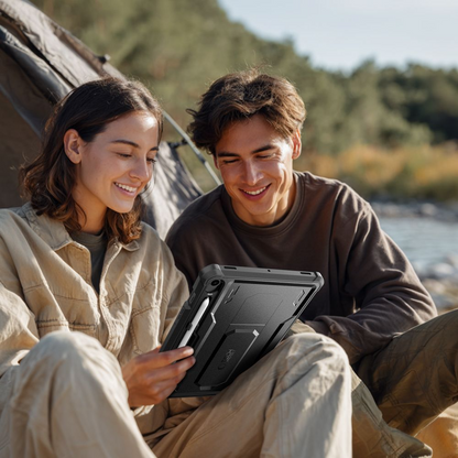 Puzdro pre Samsung Galaxy Tab S10 Lite / Tab S10 FE / Tab S9, Tech-Protect, Kevlar Pro, Čierne