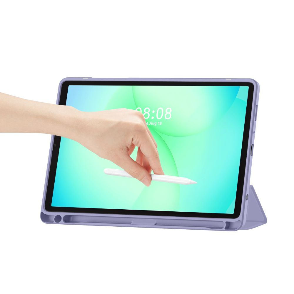 Puzdro pre Samsung Galaxy Tab A11+ / Tab A9+, Tech-Protect, SC PEN Hybrid, Fialová