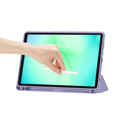 Puzdro pre Samsung Galaxy Tab A11+ / Tab A9+, Tech-Protect, SC PEN Hybrid, Fialová