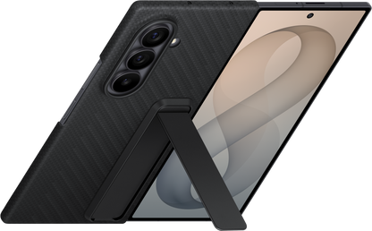 Puzdro pre Samsung Galaxy Z Fold8 Ultra F976, Carbon Standing, Čierne EF-XF976SBEGWW