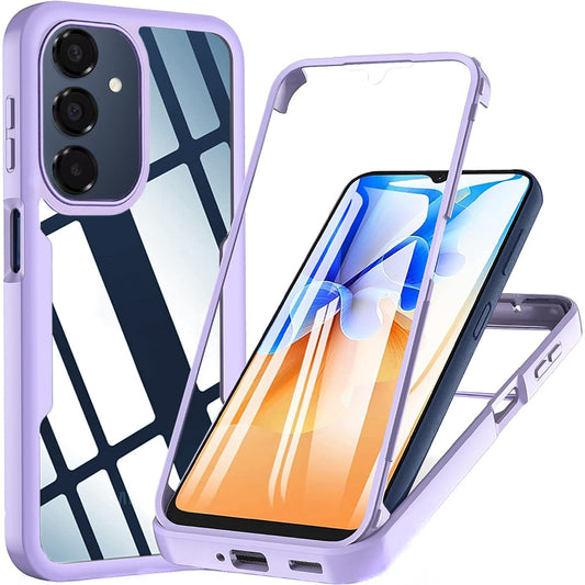 Puzdro pre Samsung Galaxy A17 5G / A16 5G A166 / A16 4G A165, Techsuit, ColorVerse 360, Fialová