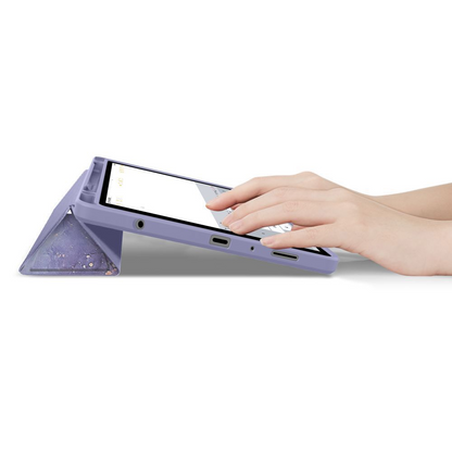 Puzdro pre Samsung Galaxy Tab A11+ / Tab A9+, Tech-Protect, SC PEN Hybrid, Fialová