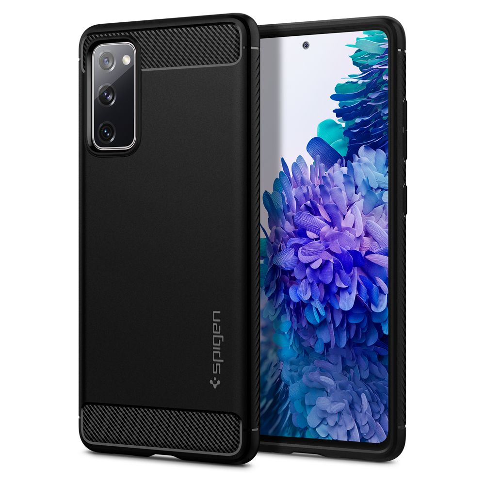 Puzdro pre Samsung Galaxy S20 FE 2022 G781 / S20 FE 5G G781 / S20 FE G780, Spigen, Rugged Armour, čierne
