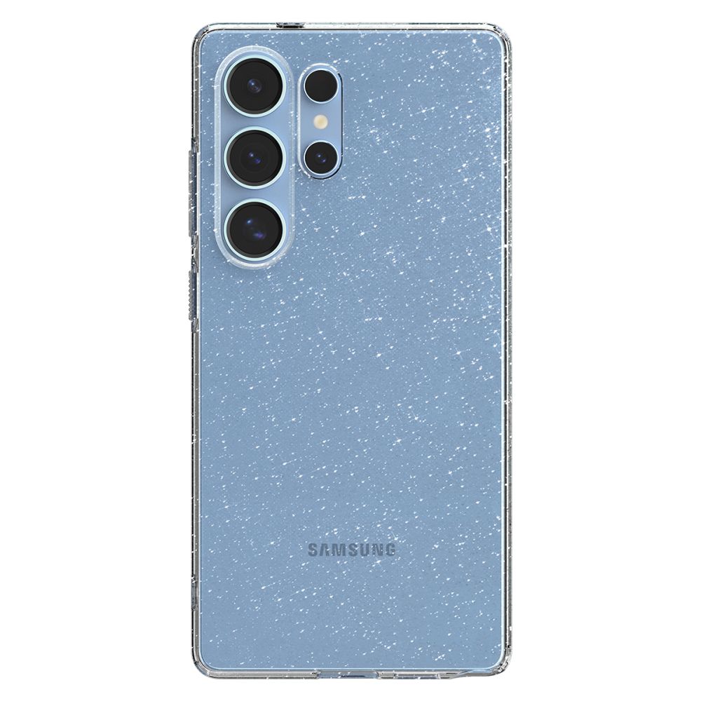 Puzdro pre Samsung Galaxy S25 Ultra S938, Spigen, Liquid Crystal Glitter, Transparentné ACS08950
