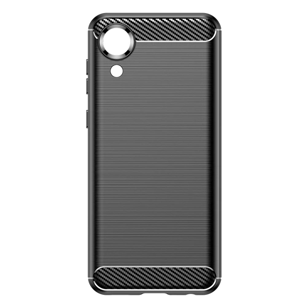 Puzdro pre Samsung Galaxy A03 Core A032, Techsuit, Karbón, Čierne