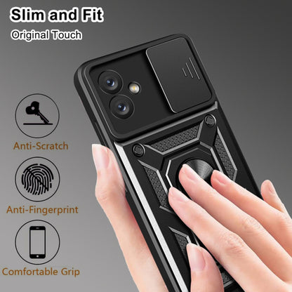 Puzdro pre Samsung Galaxy A04e A042 / M04 M045, Techsuit, CamShield, Čierne