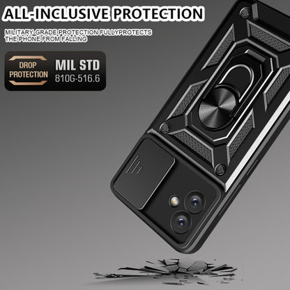 Puzdro pre Samsung Galaxy A04e A042 / M04 M045, Techsuit, CamShield, Čierne