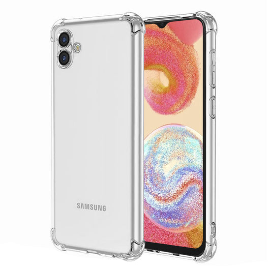 Obal na Samsung Galaxy A04e A042 / M04 M045, Techsuit, nárazuvzdorný priehľadný, transparentný