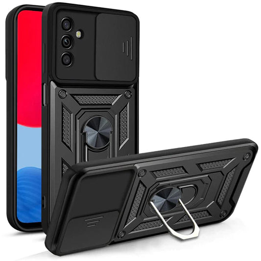 Puzdro pre Samsung Galaxy A04s A047 / A13 5G A136, Techsuit, CamShield, Čierne