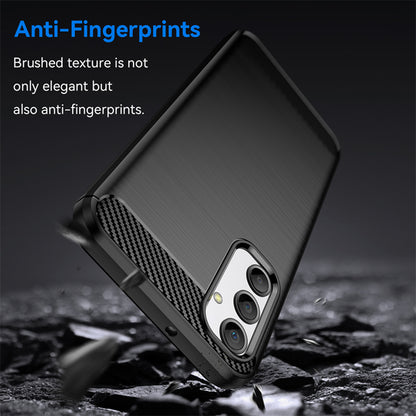 Obal na Samsung Galaxy A05s A057, Techsuit, Karbón, Čierny