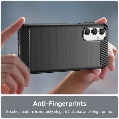 Obal na Samsung Galaxy A05s A057, Techsuit, Karbón, Čierny
