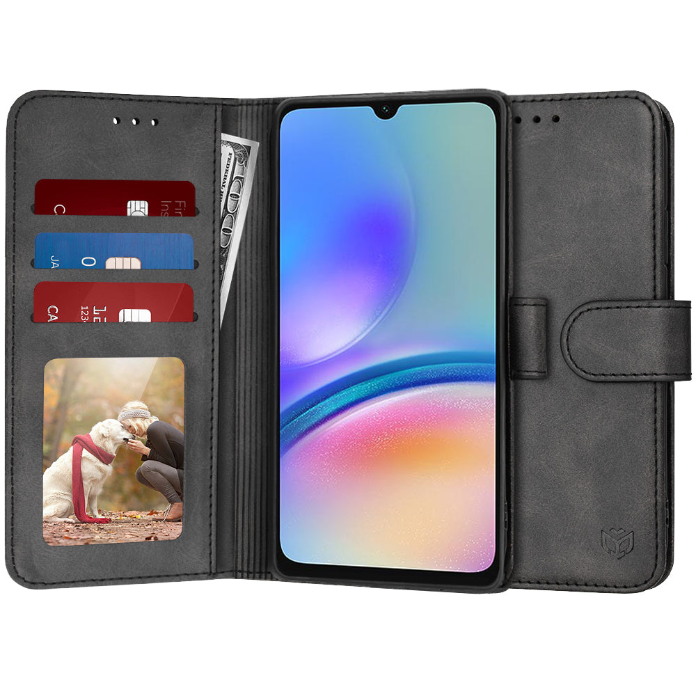 Obal na Samsung Galaxy A05s A057, Techsuit, Diary Book, čierny
