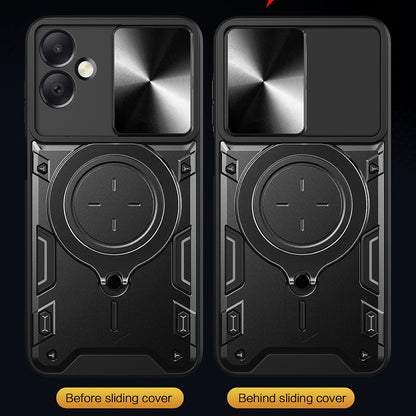 Puzdro pre Samsung Galaxy A06 A065, Techsuit, CamGuard Pro, Fialové