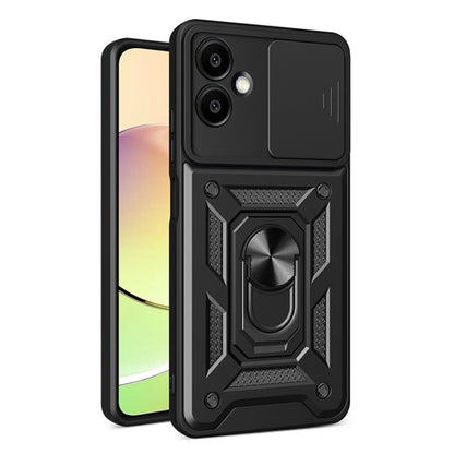 Puzdro pre Samsung Galaxy A06 A065, Techsuit, CamShield, Čierne