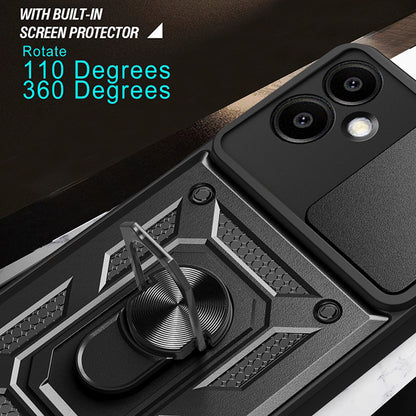 Puzdro pre Samsung Galaxy A06 A065, Techsuit, CamShield, Zelené