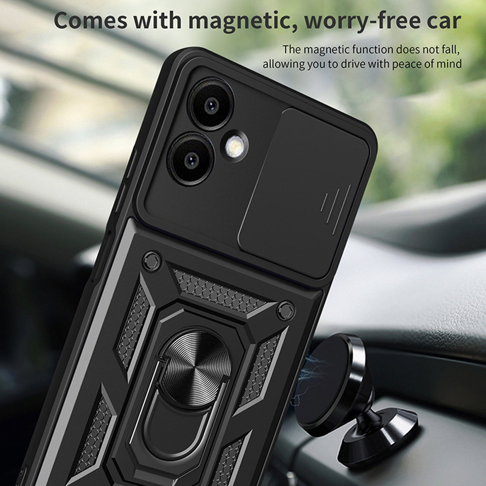 Puzdro pre Samsung Galaxy A06 A065, Techsuit, CamShield, Zelené