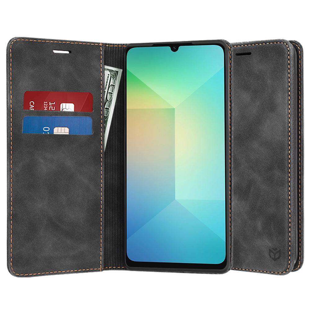 Puzdro pre Samsung Galaxy A06 A065, Techsuit, Confy, Čierne
