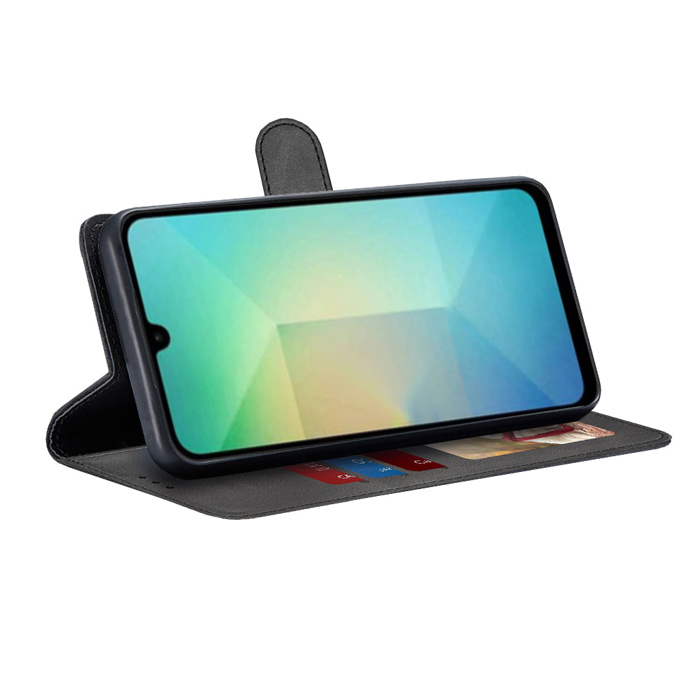 Obal na Samsung Galaxy A06 A065, Techsuit, Diary Book, čierny