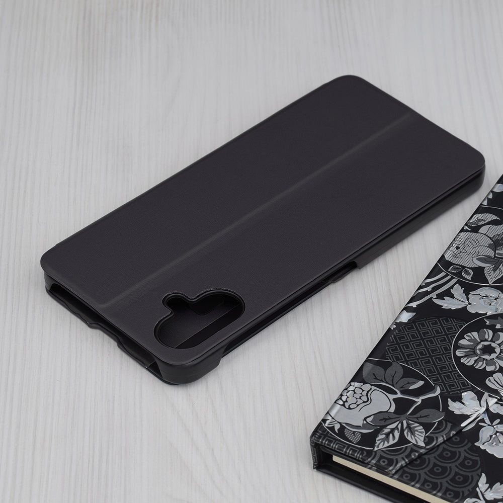 Puzdro pre Samsung Galaxy A06 A065, Techsuit, eFold, Čierne