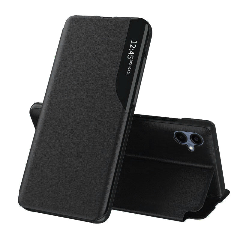 Puzdro pre Samsung Galaxy A06 A065, Techsuit, eFold, Čierne