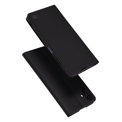 Puzdro pre Samsung Galaxy A06 A065, Techsuit, Magskin Book, Čierne