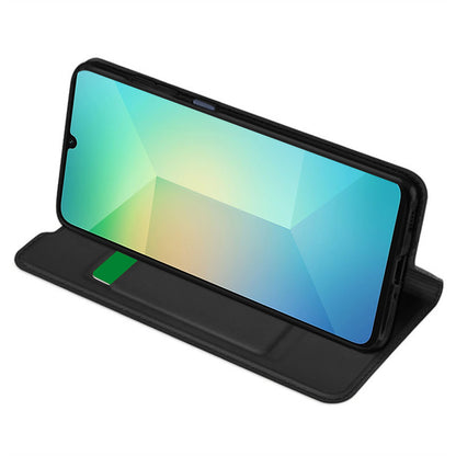 Puzdro pre Samsung Galaxy A06 A065, Techsuit, Magskin Book, Čierne