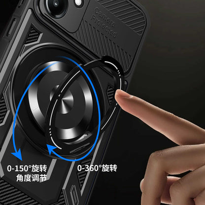 Puzdro pre Samsung Galaxy A06 A065, Techsuit, RuggedCam, Čierne