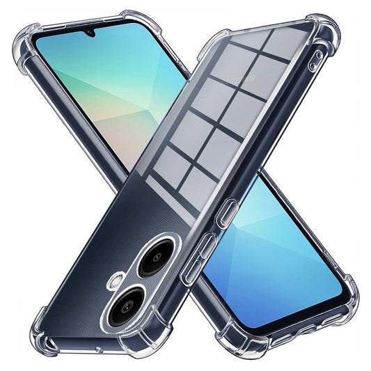Obal na Samsung Galaxy A06 A065, Techsuit, nárazuvzdorný priehľadný, transparentný
