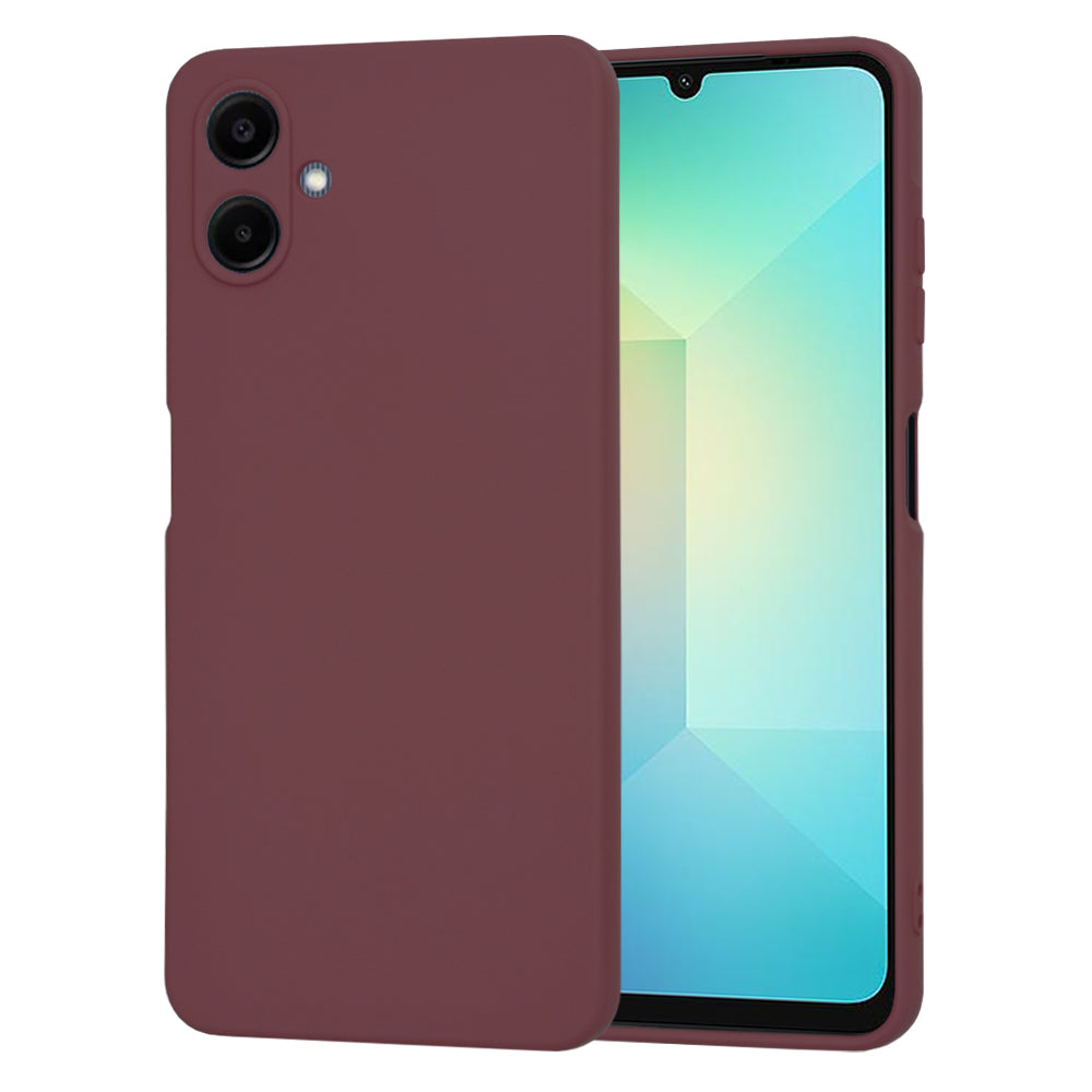 Puzdro pre Samsung Galaxy A06 A065, Techsuit, SoftFlex, vínové