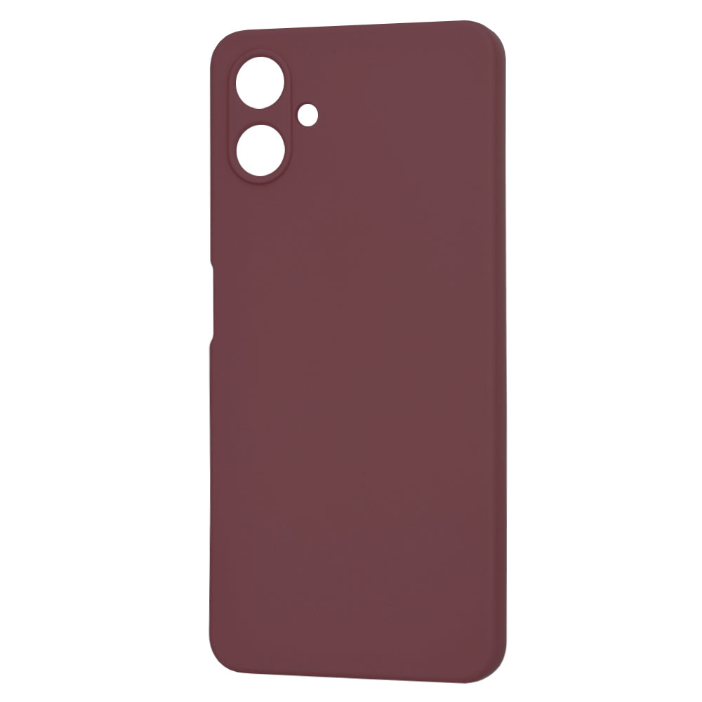 Puzdro pre Samsung Galaxy A06 A065, Techsuit, SoftFlex, vínové