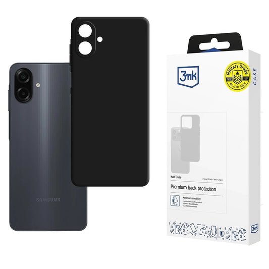 Puzdro pre Samsung Galaxy A07 4G A075, 3MK, Matná čierna