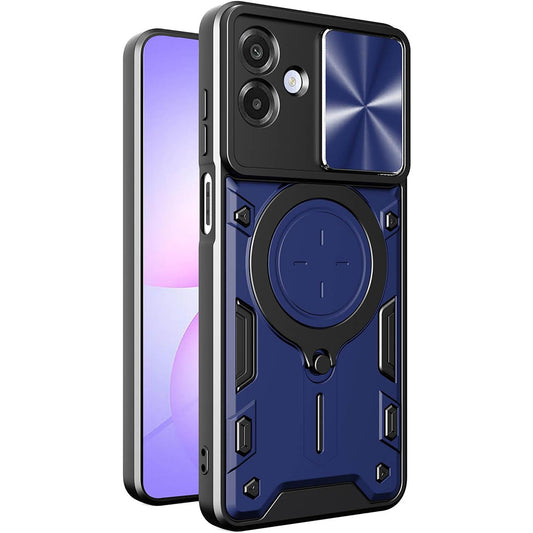 Puzdro pre Samsung Galaxy A07 4G A075, Techsuit, CamGuard Pro, Modrá