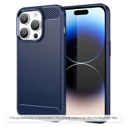 Puzdro pre Samsung Galaxy A07 4G A075, Techsuit, Karbón, Modrá