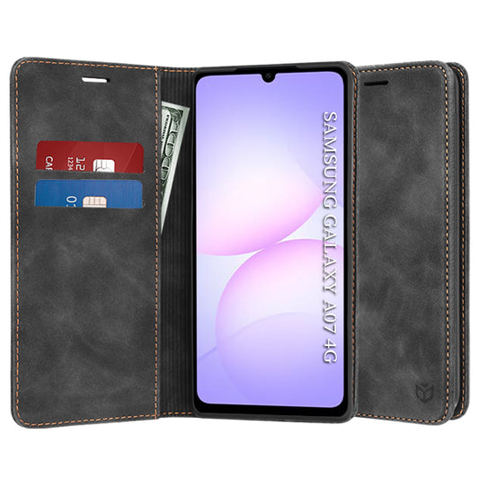 Obal na Samsung Galaxy A07 4G A075, Techsuit, Confy, čierny