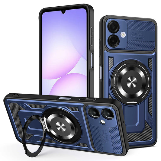 Puzdro pre Samsung Galaxy A07 4G A075, Techsuit, RuggedCam, Modrá