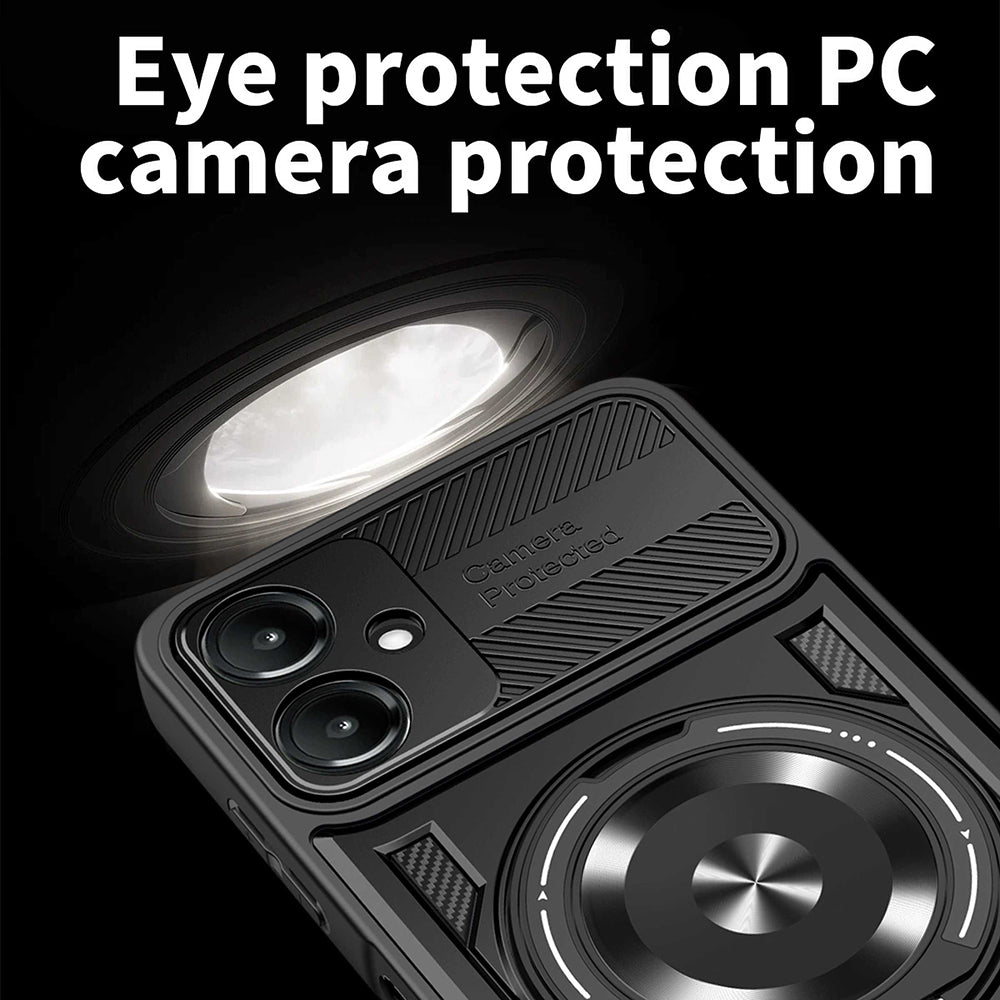 Puzdro pre Samsung Galaxy A07 4G A075, Techsuit, RuggedCam, Čierne