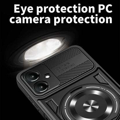 Puzdro pre Samsung Galaxy A07 4G A075, Techsuit, RuggedCam, Čierne