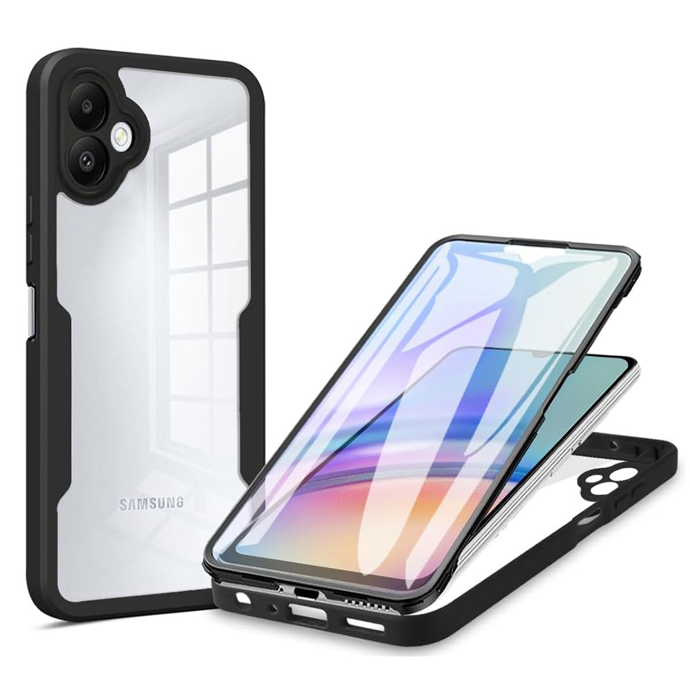 Obal na Samsung Galaxy A07 4G A075, Techsuit, ColorVerse 360, čierny