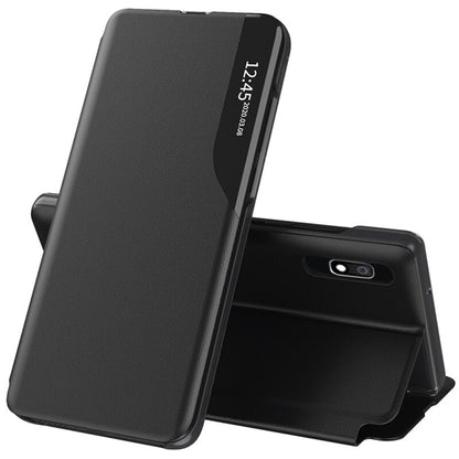 Puzdro pre Samsung Galaxy A10 A105 / M10 M105, Techsuit, eFold, Čierne