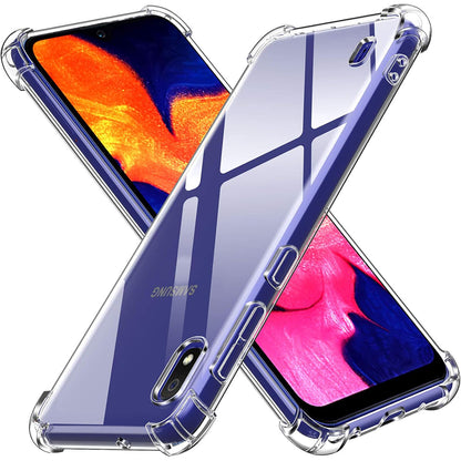 Obal na Samsung Galaxy A10 A105, Techsuit, nárazuvzdorný priehľadný, transparentný