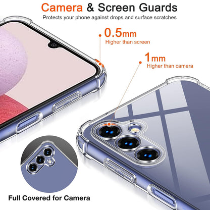 Obal na Samsung Galaxy A10 A105, Techsuit, nárazuvzdorný priehľadný, transparentný