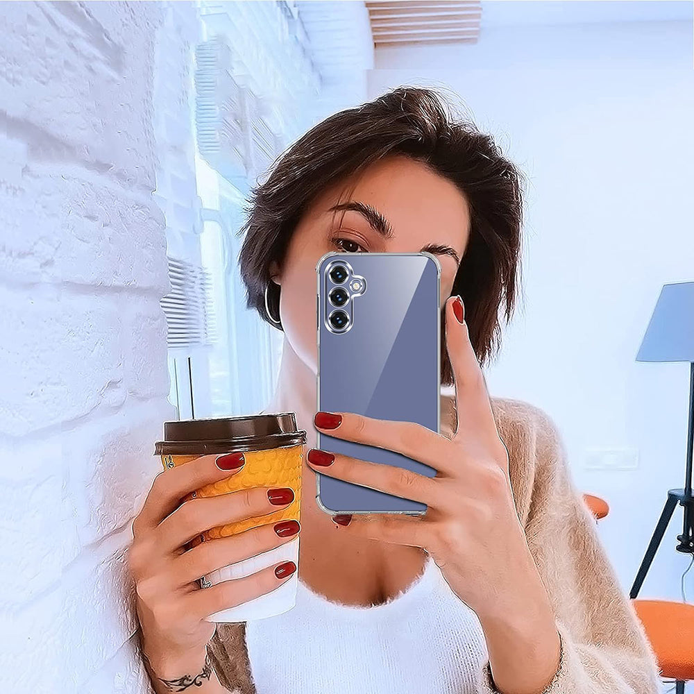 Obal na Samsung Galaxy A10 A105, Techsuit, nárazuvzdorný priehľadný, transparentný