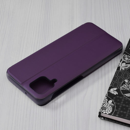 Puzdro pre Samsung Galaxy A12 Nacho A127 / A12 A125, Techsuit, eFold, Fialová