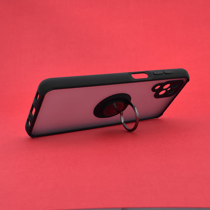 Case for Samsung Galaxy A12 Nacho A127 / A12 A125, Techsuit, Glinth, Black