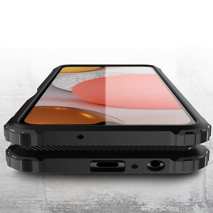 Puzdro pre Samsung Galaxy A12 Nacho A127 / A12 A125, Techsuit, Hybrid Armor, Čierne