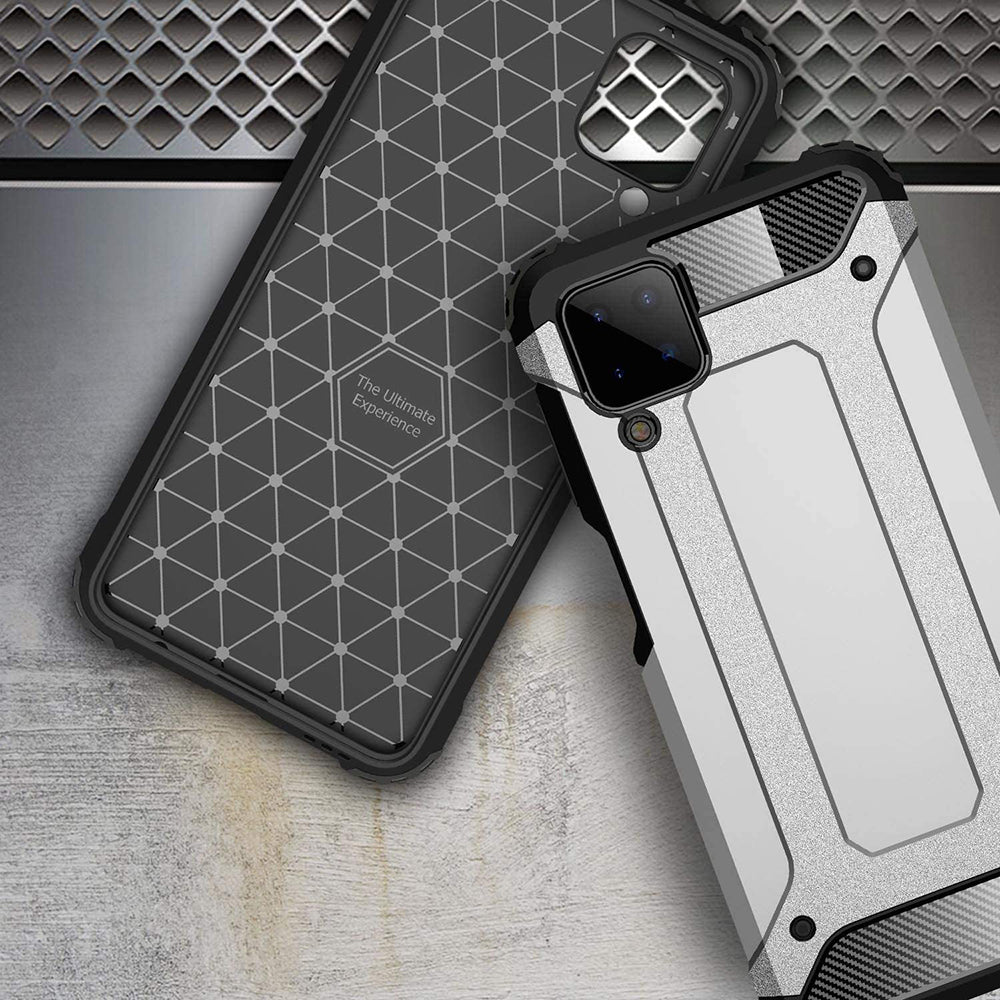 Puzdro pre Samsung Galaxy A12 Nacho A127 / A12 A125, Techsuit, Hybrid Armor, Čierne