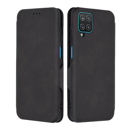Puzdro pre Samsung Galaxy A12 Nacho A127 / A12 A125, Techsuit, Safe Wallet Plus, Čierne