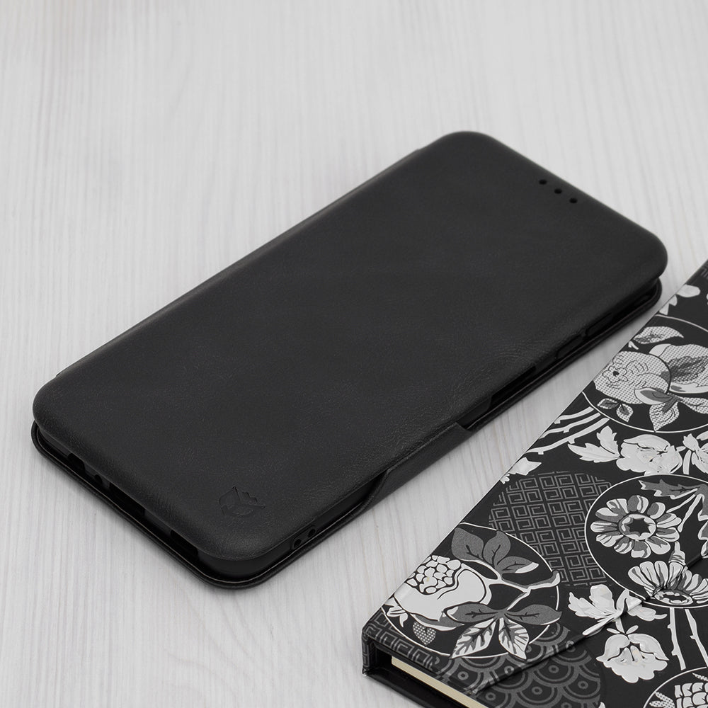Puzdro pre Samsung Galaxy A12 Nacho A127 / A12 A125, Techsuit, Safe Wallet Plus, Čierne