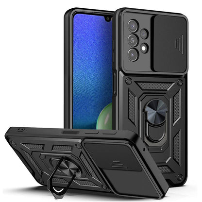 Puzdro pre Samsung Galaxy A13 A135, Techsuit, CamShield, Čierne
