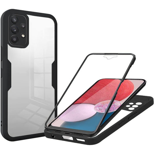 Puzdro pre Samsung Galaxy A13 A135, Techsuit, ColorVerse 360, Čierne